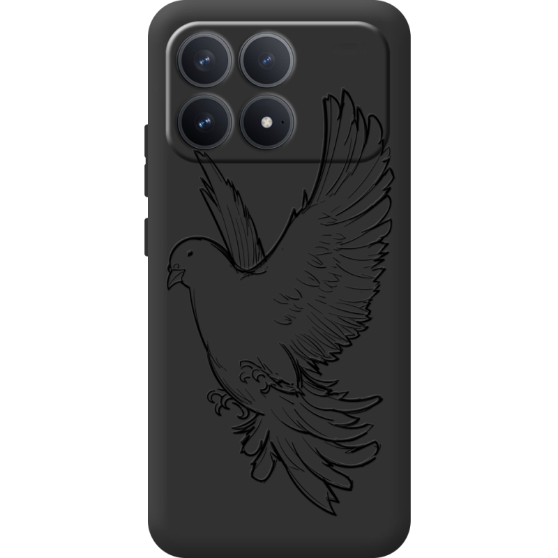 Чорний чохол BoxFace Poco F8 Pro Dove