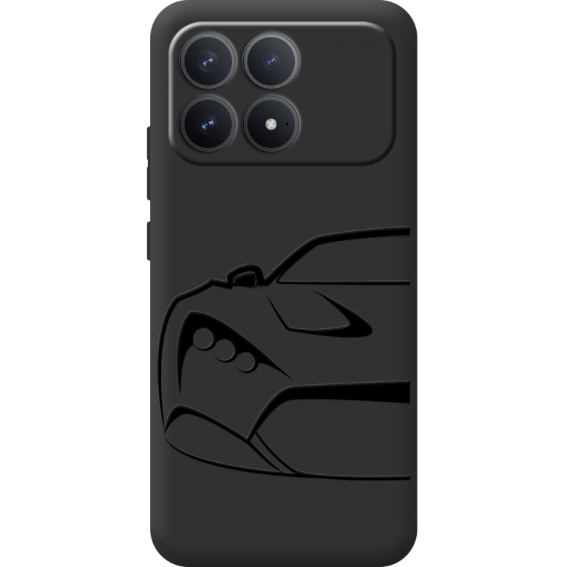 Чорний чохол BoxFace Poco F8 Pro Sportcar