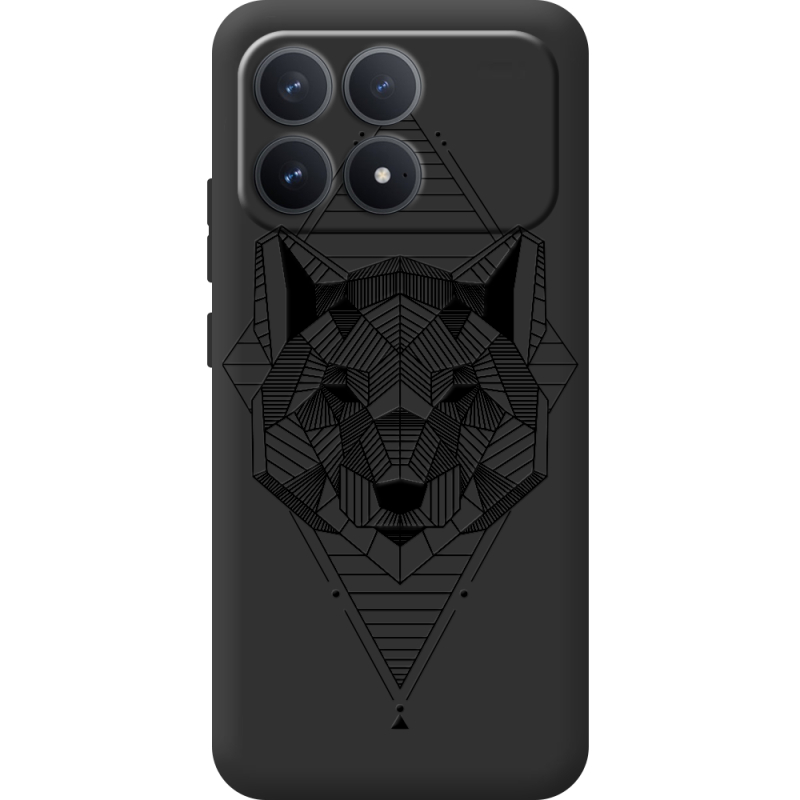 Чорний чохол BoxFace Poco F8 Pro 