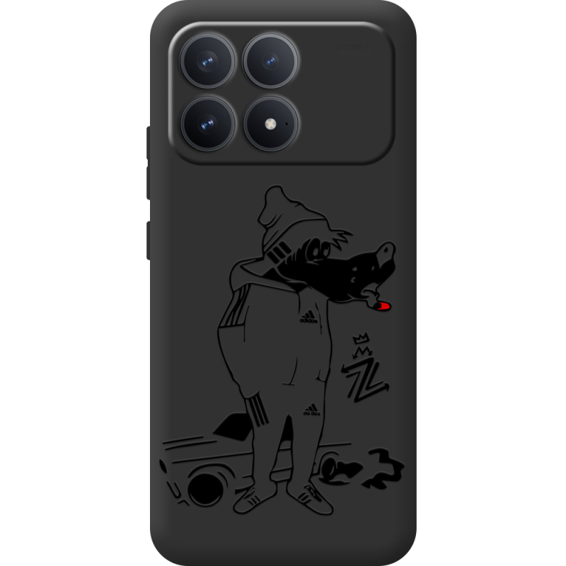 Чорний чохол BoxFace Poco F8 Pro 