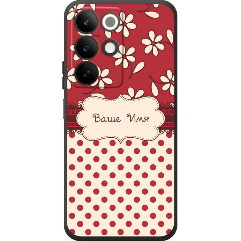 Чохол BoxFace Realme C85 Именной Polka Dots