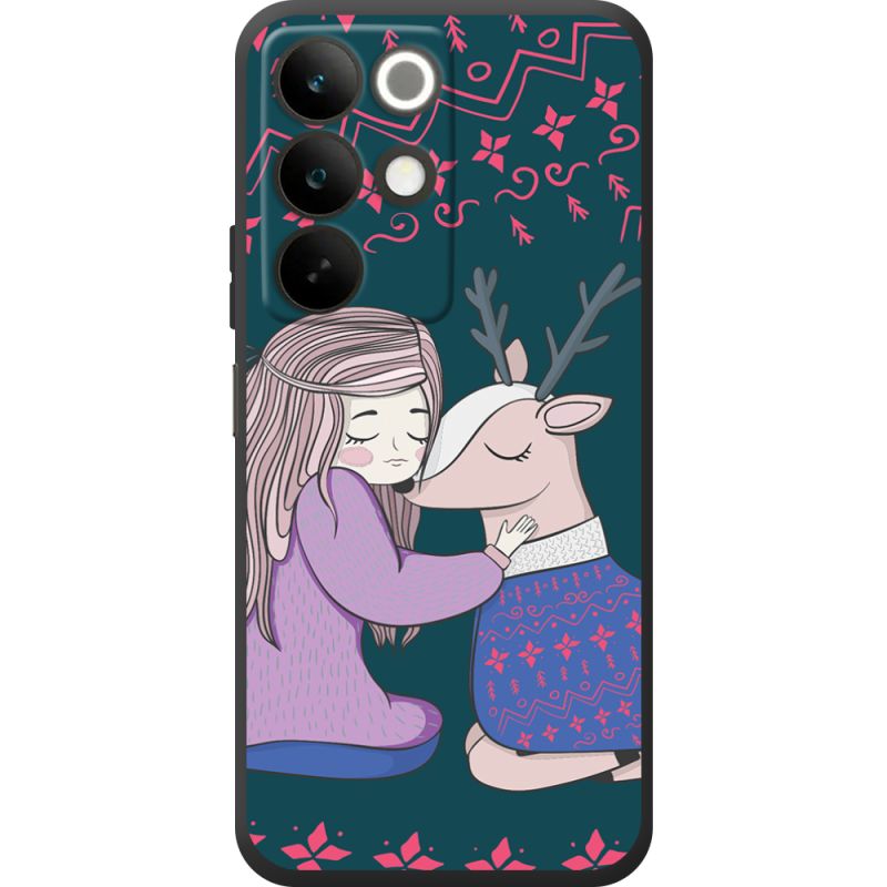 Чохол BoxFace Realme C85 Girl and deer
