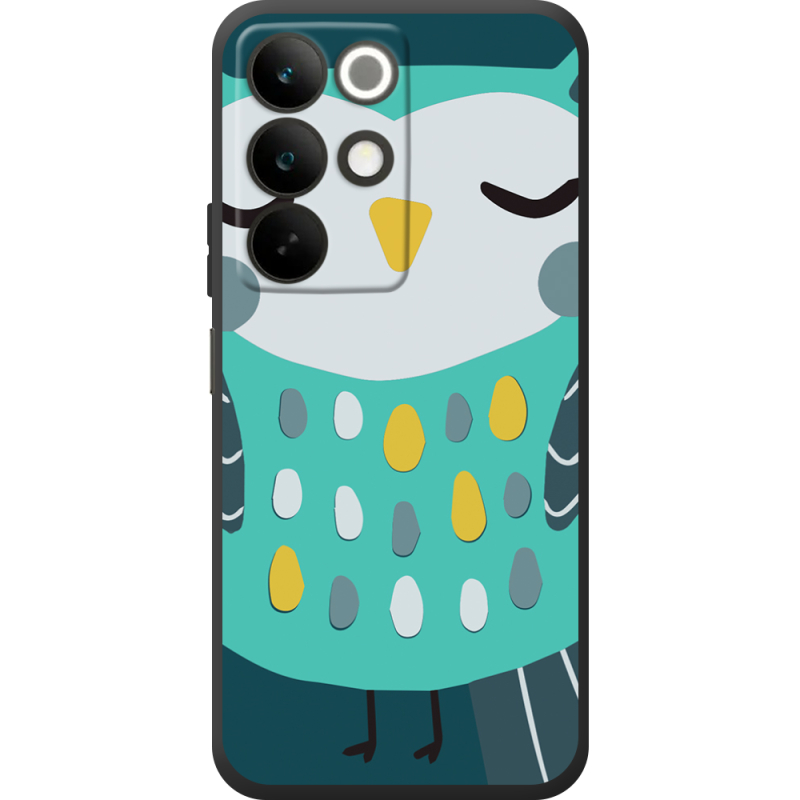 Чохол BoxFace Realme C85 Green Owl