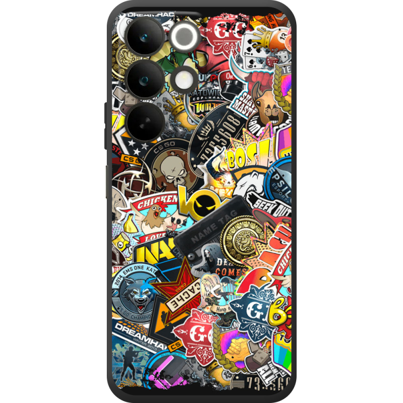 Чохол BoxFace Realme C85 CS:Go Stickerbombing