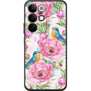 Чохол BoxFace Realme C85 Birds and Flowers