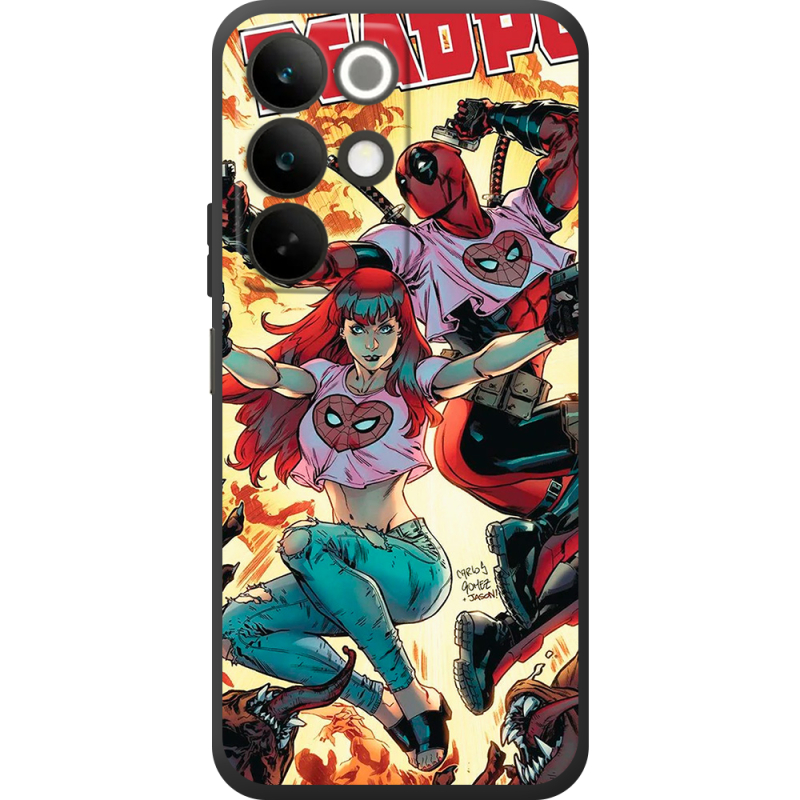 Чохол BoxFace Realme C85 Deadpool and Mary Jane