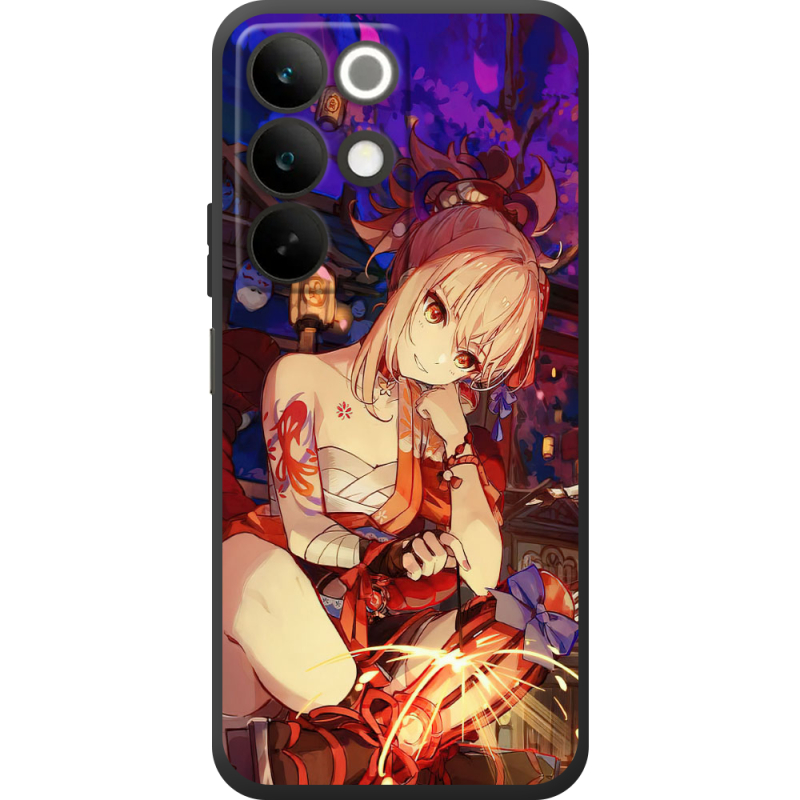 Чохол BoxFace Realme C85 Genshin Ёимия с огоньком