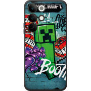 Чохол BoxFace Realme C85 Minecraft Graffiti