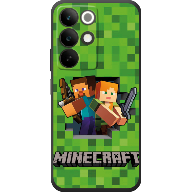 Чохол BoxFace Realme C85 Майнкрафт Стів і Алекс