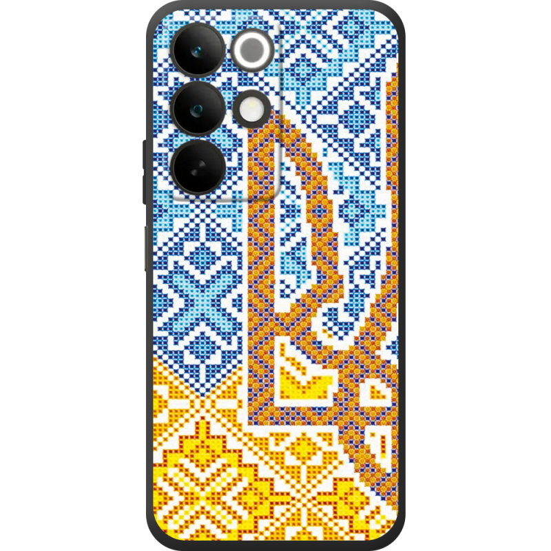 Чохол BoxFace Realme C85 Тризуб Вишивка