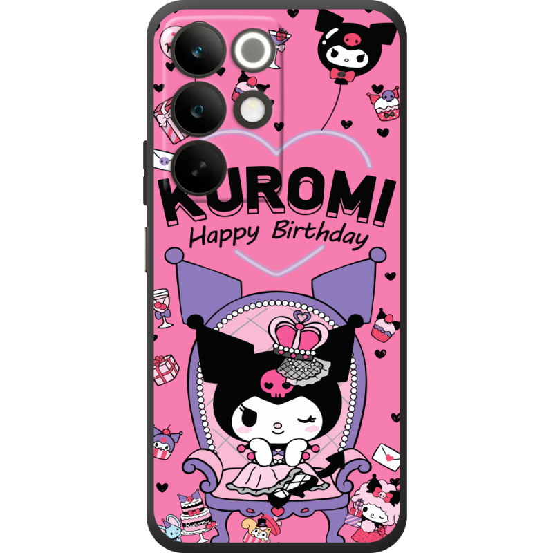 Чохол BoxFace Realme C85 День народження Kuromi