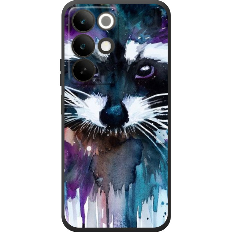 Чохол BoxFace Realme C85 Акварельный енот
