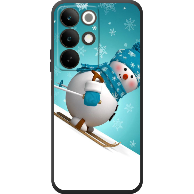 Чохол BoxFace Realme C85 Skier Snowman