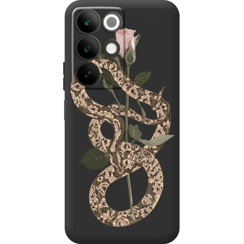 Прозорий чохол BoxFace Realme C85 Glamor Snake