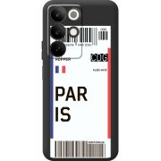 Прозорий чохол BoxFace Realme C85 Ticket Paris