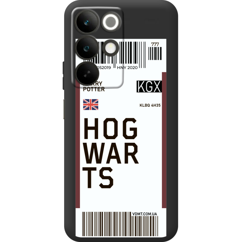 Прозорий чохол BoxFace Realme C85 Ticket Hogwarts