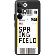 Прозорий чохол BoxFace Realme C85 Ticket Springfield