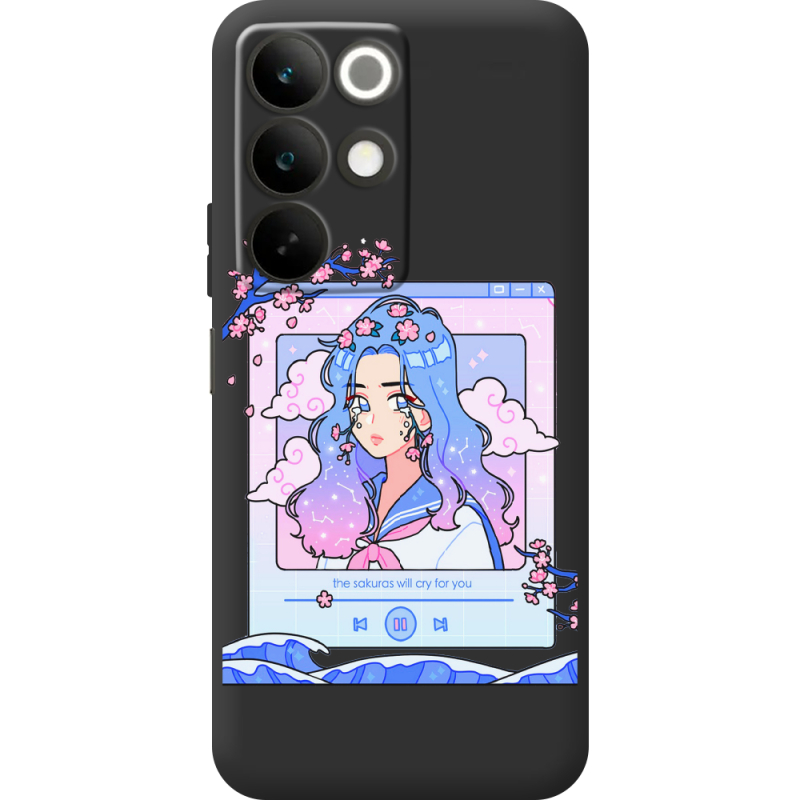 Прозорий чохол BoxFace Realme C85 The Sakuras Will Cry For You