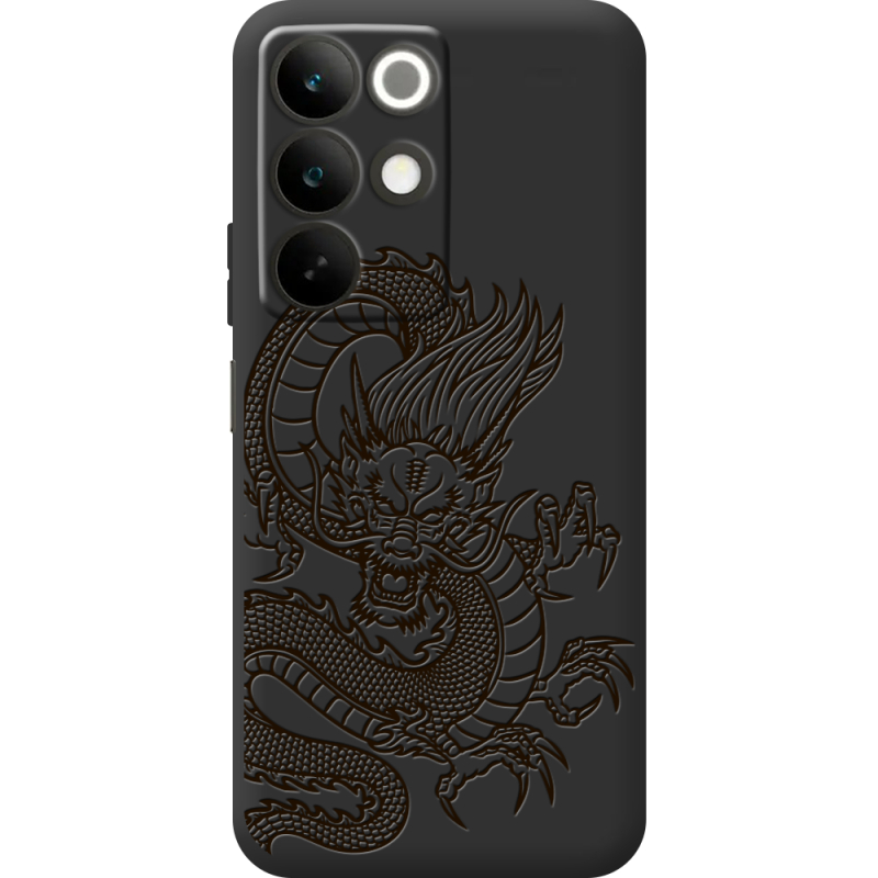 Прозорий чохол BoxFace Realme C85 Chinese Dragon