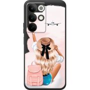 Прозорий чохол BoxFace Realme C85 Travel Girl