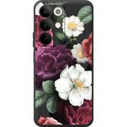 Прозорий чохол BoxFace Realme C85 Floral Dark Dreams