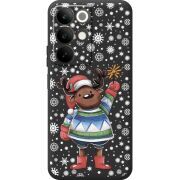 Прозорий чохол BoxFace Realme C85 Christmas Deer with Snow