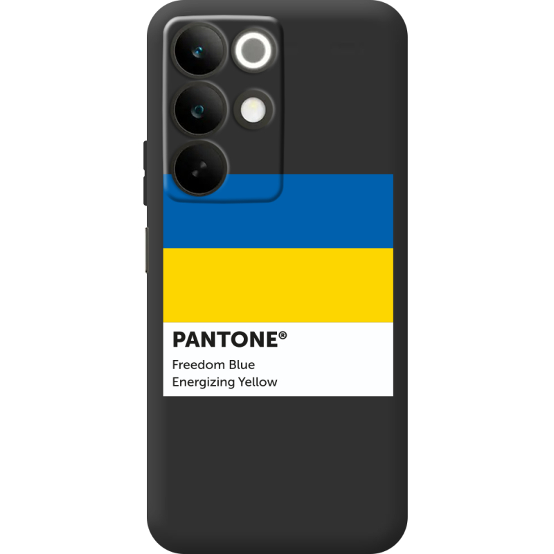 Прозорий чохол BoxFace Realme C85 Pantone вільний синій