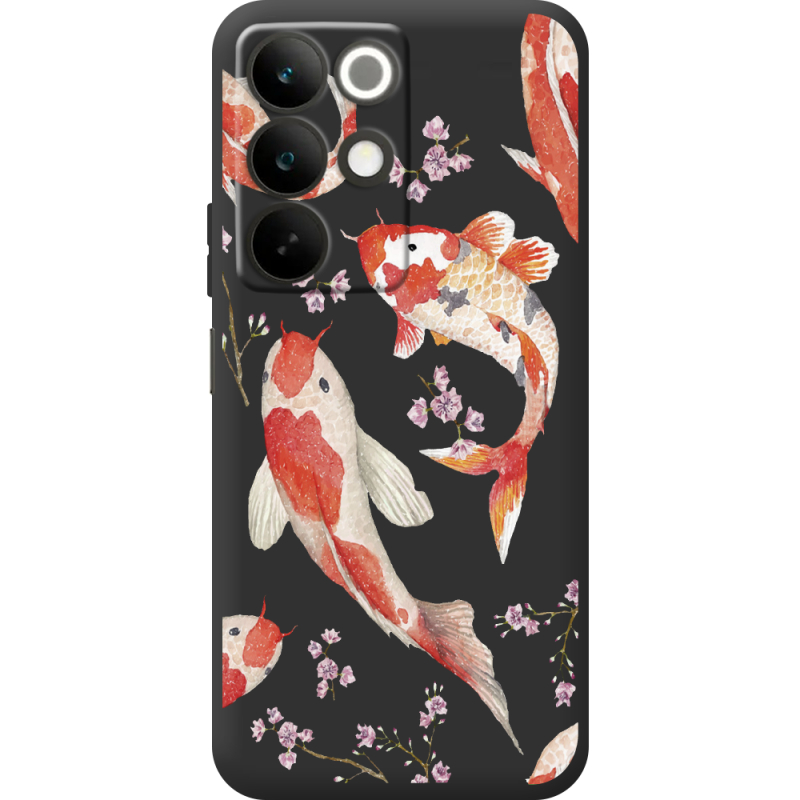 Прозорий чохол BoxFace Realme C85 Japanese Koi Fish