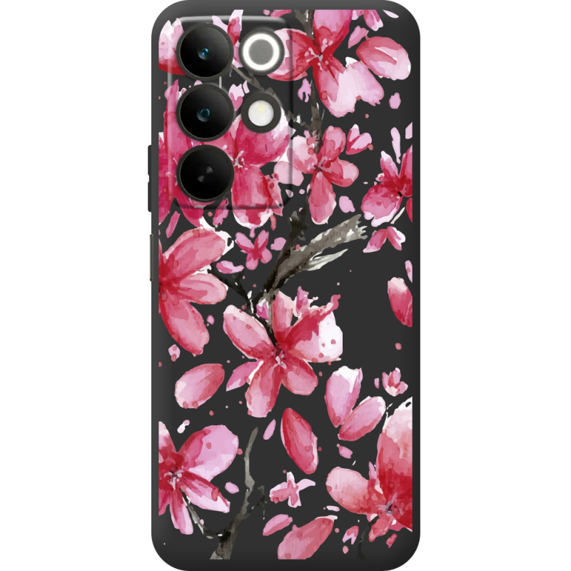 Прозорий чохол BoxFace Realme C85 Pink Magnolia