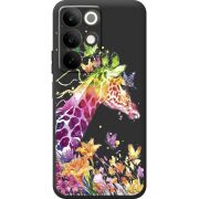 Прозорий чохол BoxFace Realme C85 Colorful Giraffe