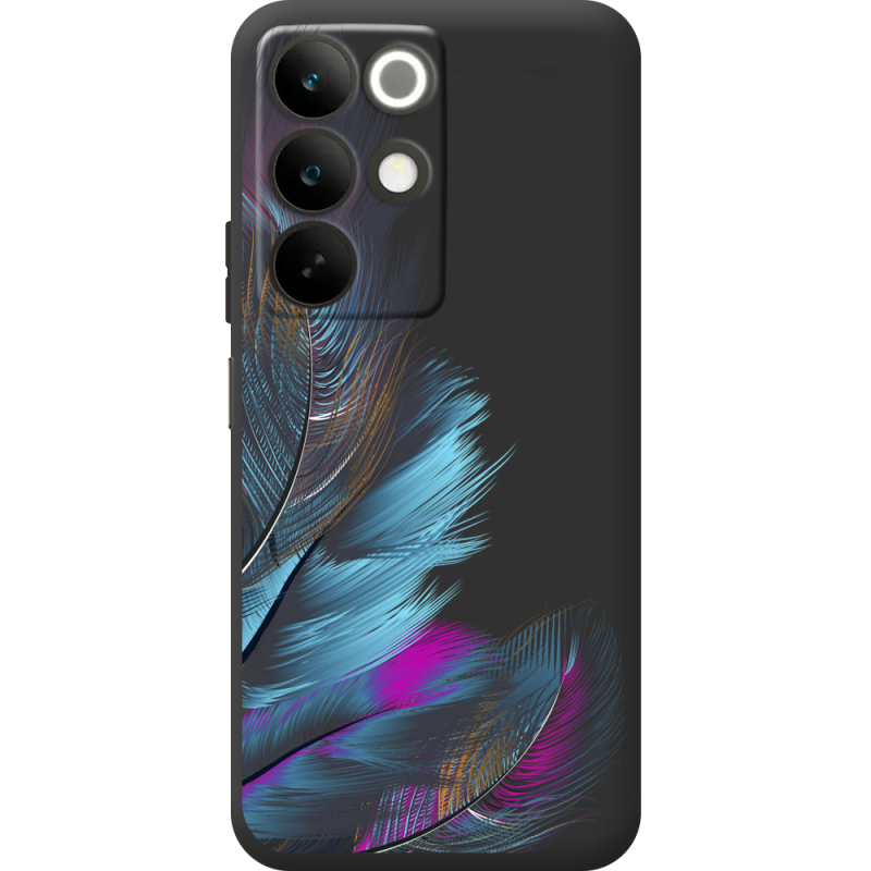 Прозорий чохол BoxFace Realme C85 Feathers