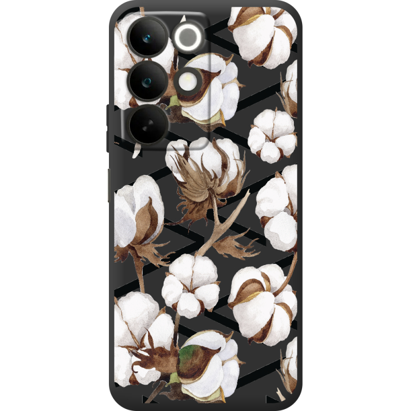 Прозорий чохол BoxFace Realme C85 Cotton flowers