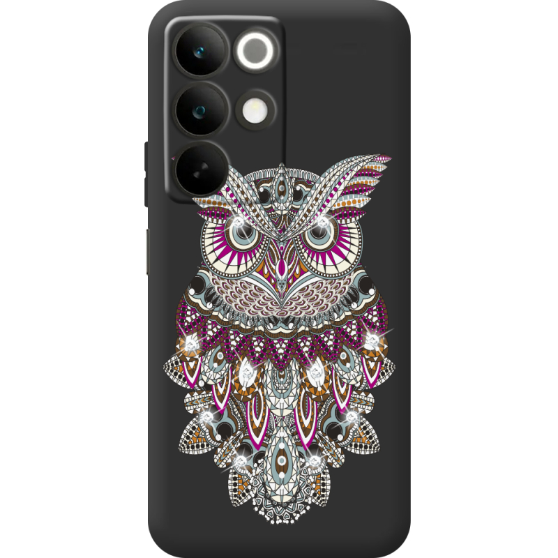 Чохол зі стразами Realme C85 Owl
