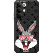 Чорний чохол BoxFace Realme C85 looney bunny