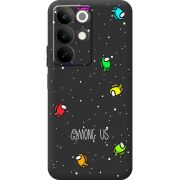 Чорний чохол BoxFace Realme C85 Among Us Invisible