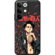 Чорний чохол BoxFace Realme C85 Атака Титанов Леви