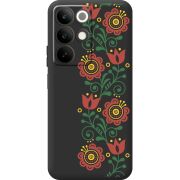 Чорний чохол BoxFace Realme C85 Ethno