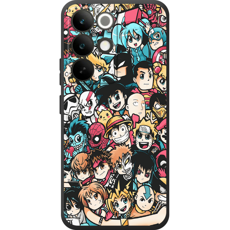 Чохол BoxFace Realme C85 Pro Anime Stickers