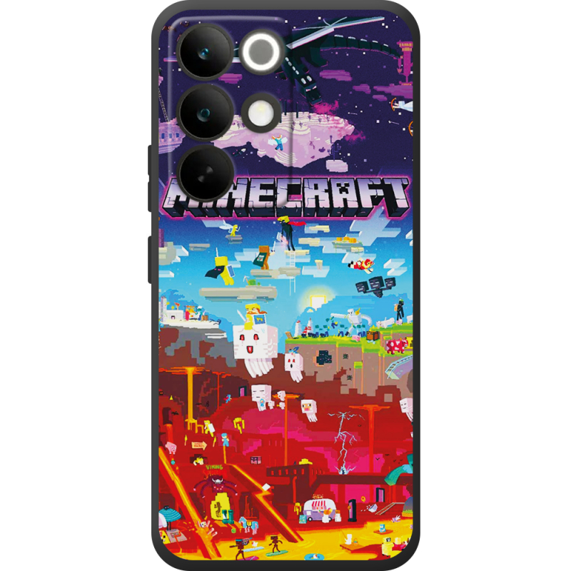 Чохол BoxFace Realme C85 Pro Minecraft World Beyond
