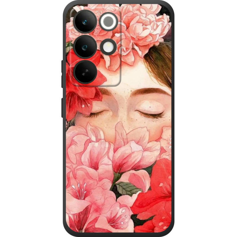 Чохол BoxFace Realme C85 Pro Girl in Flowers