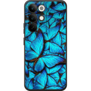Чохол BoxFace Realme C85 Pro лазурные бабочки