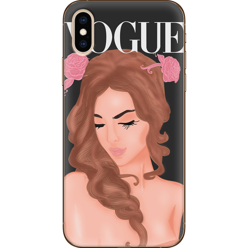 Чехол Uprint Apple iPhone XS Fashion Girl