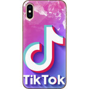 Чехол Uprint Apple iPhone XS TikTok