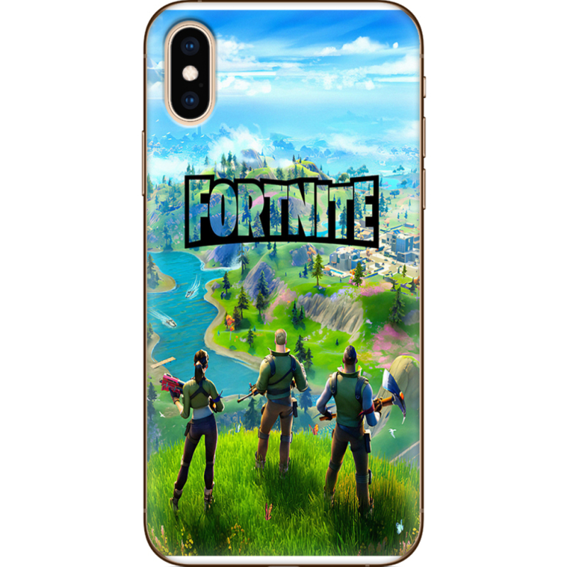 Чехол Uprint Apple iPhone XS Fortnite