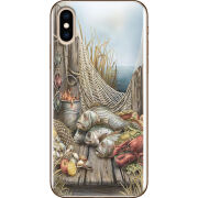 Чехол Uprint Apple iPhone XS Удачная рыбалка