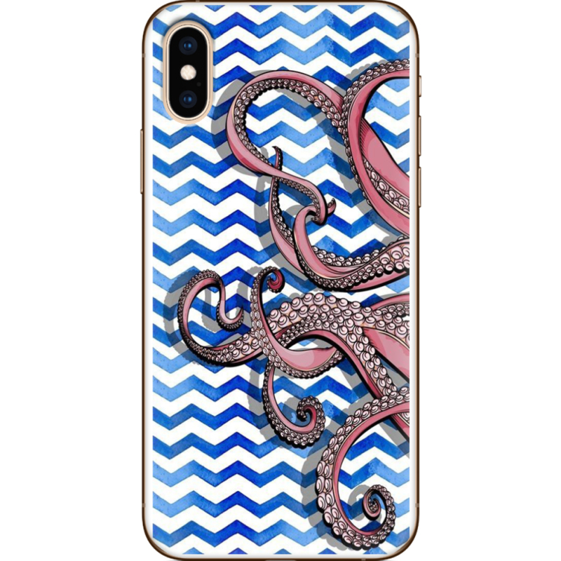 Чехол Uprint Apple iPhone XS Sea Tentacles