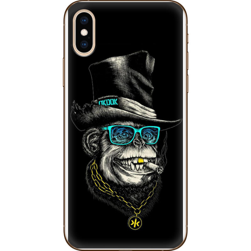 Чехол Uprint Apple iPhone XS Rich Monkey