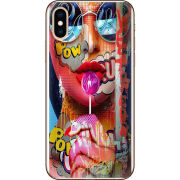 Чехол Uprint Apple iPhone XS Colorful Girl