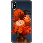 Чехол Uprint Apple iPhone XS Exquisite Orange Flowers