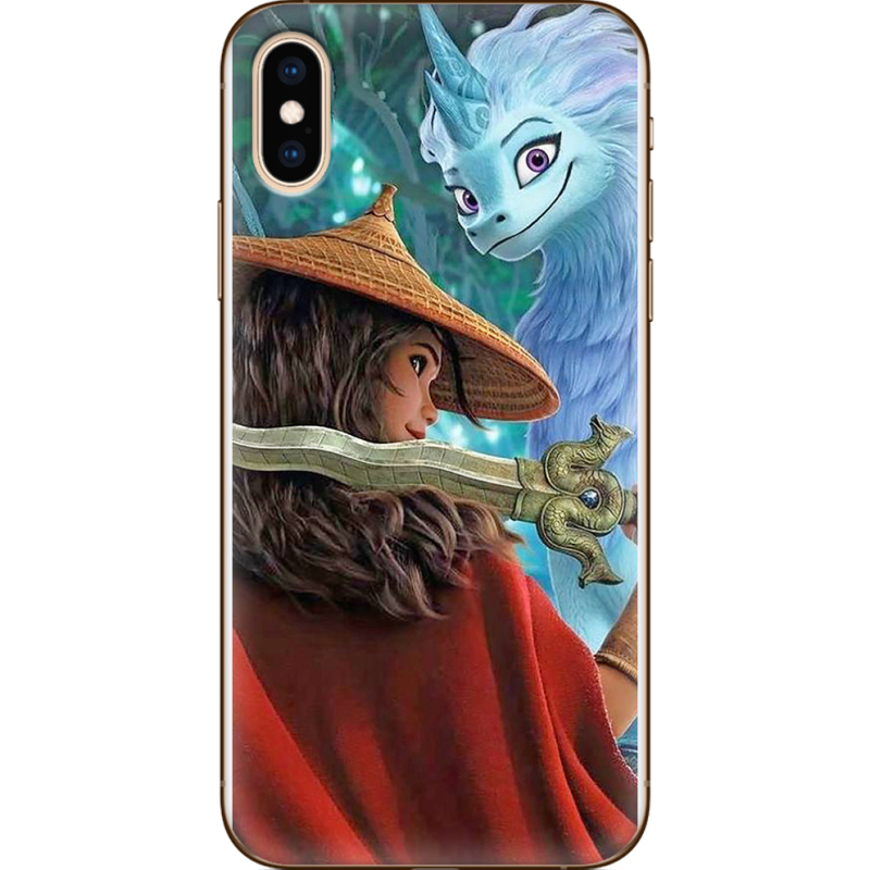 Чехол Uprint Apple iPhone XS Raya and the Dragon